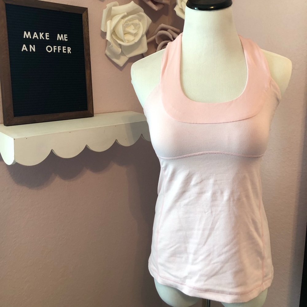 DONATING TOMORROW!! Pink Lululemon Tank